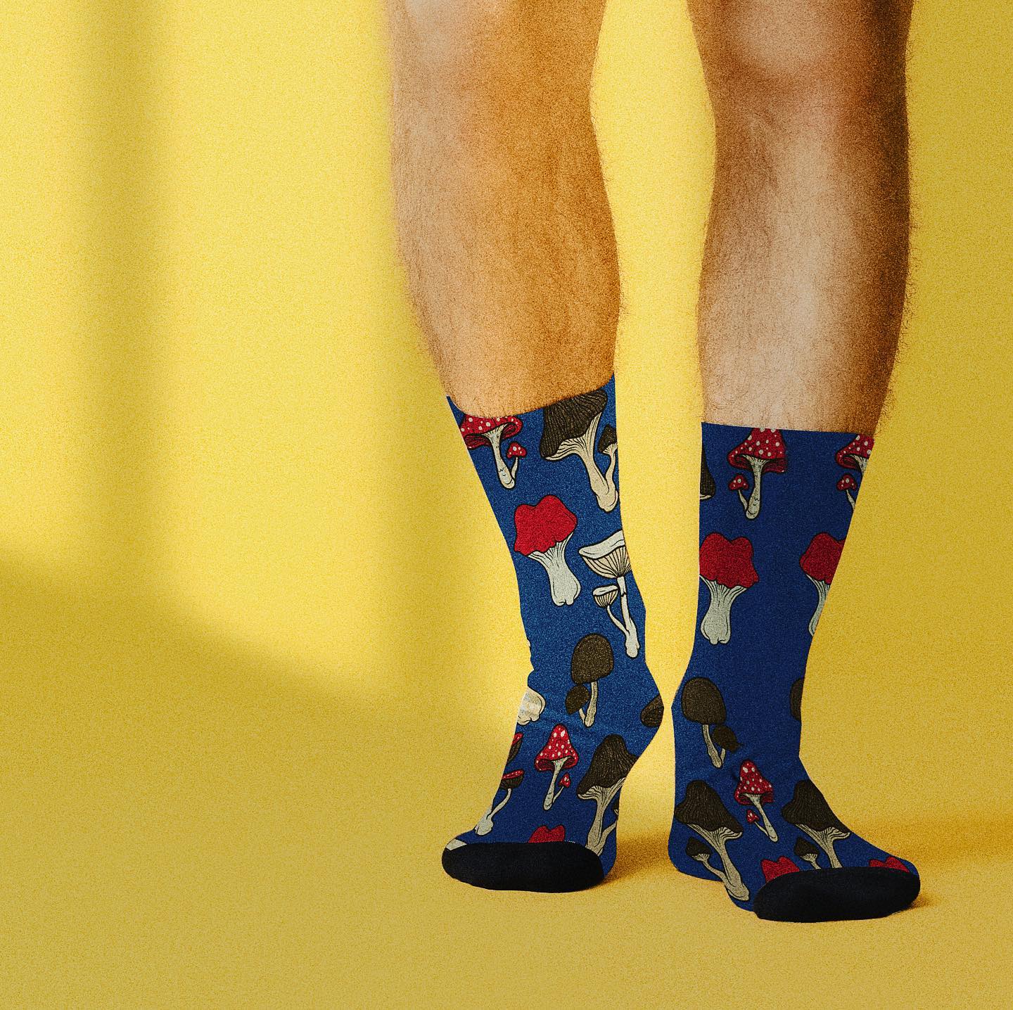 Mushroom socks 